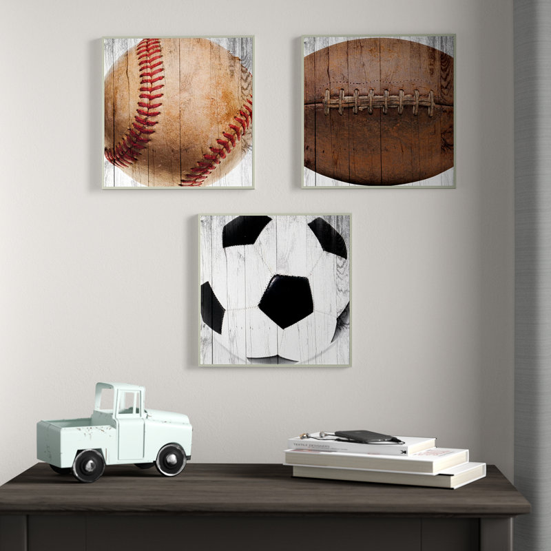 Caseville Sports 3 - Piece Framed Art