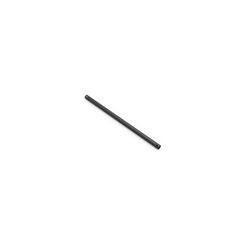 Smart Ceiling Fan Downrod, Black, 18" H x 0.81" W x 0.81" D