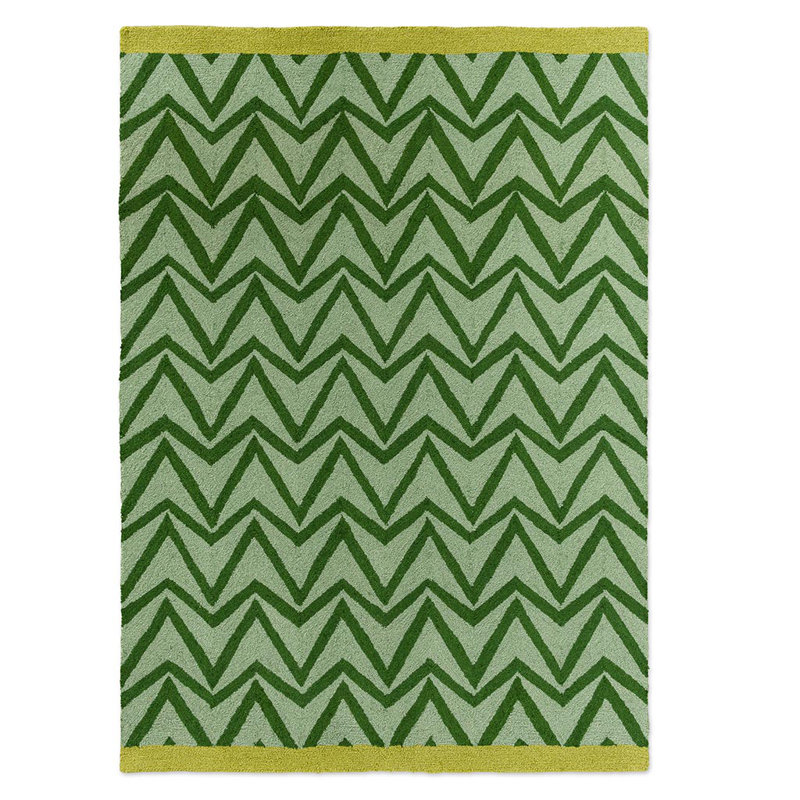 Tapis Dhurrie, Rectangle 8 pi 2 po x 11 pi 6 po