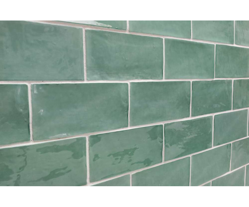 Lancaster 3x6 Polished Ceramic Subway Tile, Noir