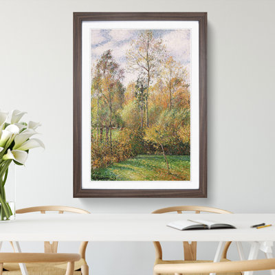 Autumn Wood by Camille Pissarro - Picture Frame Painting