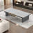 Modern rectangular rock plate coffee table-103172977