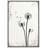 Dandelion "Simple Whimsy Flying Dandelion Artwork, Minimalist Neutral Rustic Living Room Wall Pictures, Large Framed Canvas Giclee Print Wall Art"-56407338-119402273-56407339