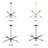 Laterna 8-Light 26” Wide Chandeliers-109594241