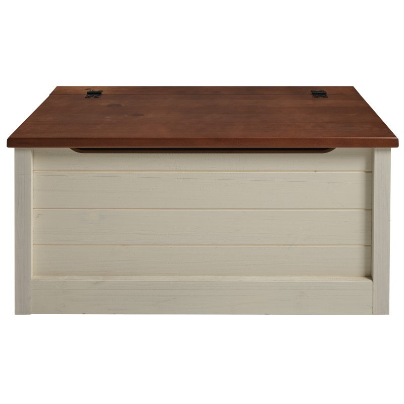 Cottage Blanket Box, White