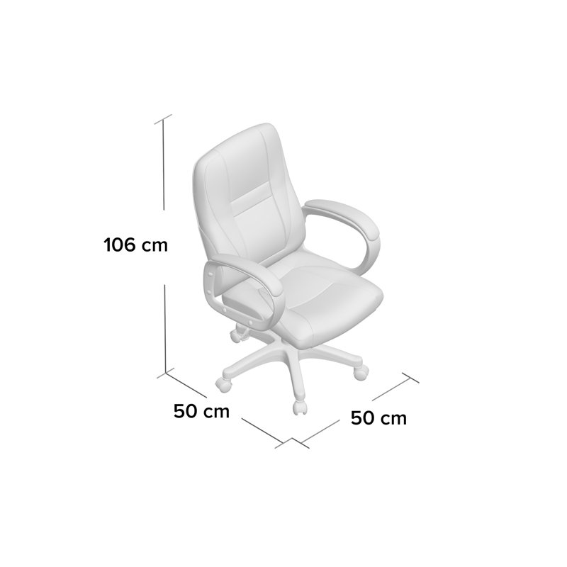 Manns Office Chair, Brown