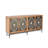 Yonkers Bone Inlay Designed 4 Door Sideboard