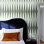 Green and White Chevron Wallpaper