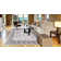 Oriental Machine Woven Area Rug in GREY