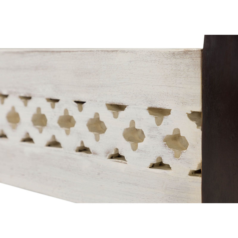 Castle-Antik Solid Wood Bed, European Double (140 x 200 cm)