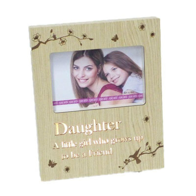 Beige Wood Matte Picture Frame