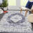 Oriental Machine Washable Area Rug with Rubber Backing for Living Room Non-Slip Indoor Carpet Low-Pile Rug for Bedroom Dining Room Hallway Kitchen Office Playroom Nursery-962019849