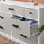 Commode 7 tiroirs, commode en bois