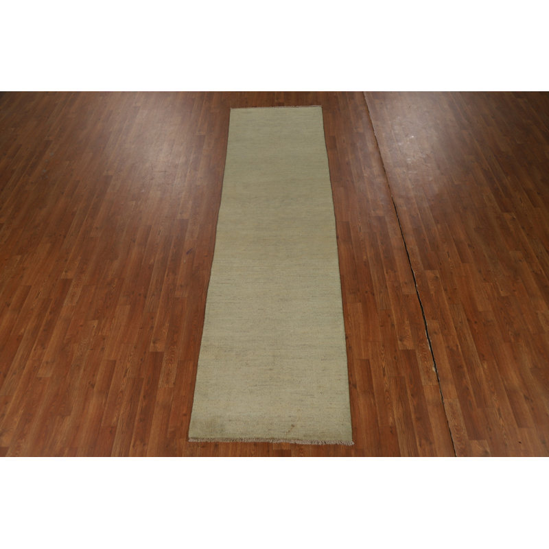 Handmade Gabbeh Oriental Runner Rug 3x9