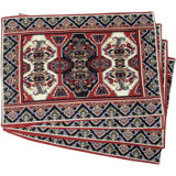 Cotton, Polyester Damask Rectangle Placemat