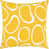 Saffron/Cream Abstract Pebble selected