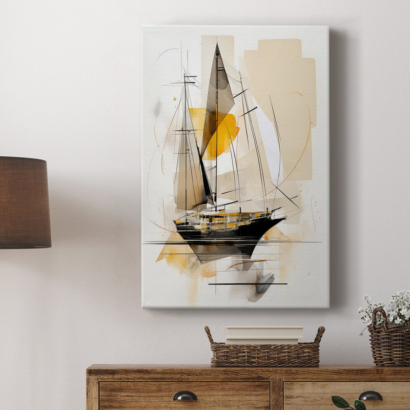 NAUTICAL Series CCGLX - Gallery Cavas, H 27 po x l 18 po
