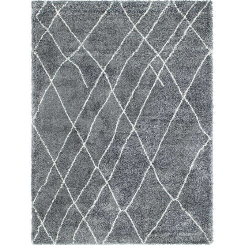Striped Indoor Rug, Rectangle 8' x 11'