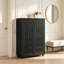  Modern  5-Tier  Shoe Storage 23-Pairs Shoe Cabinet with Ventilation Slats & Storage Draw-125431255