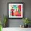 Strike a Pose I - peinture encadrée-90246844-90246845