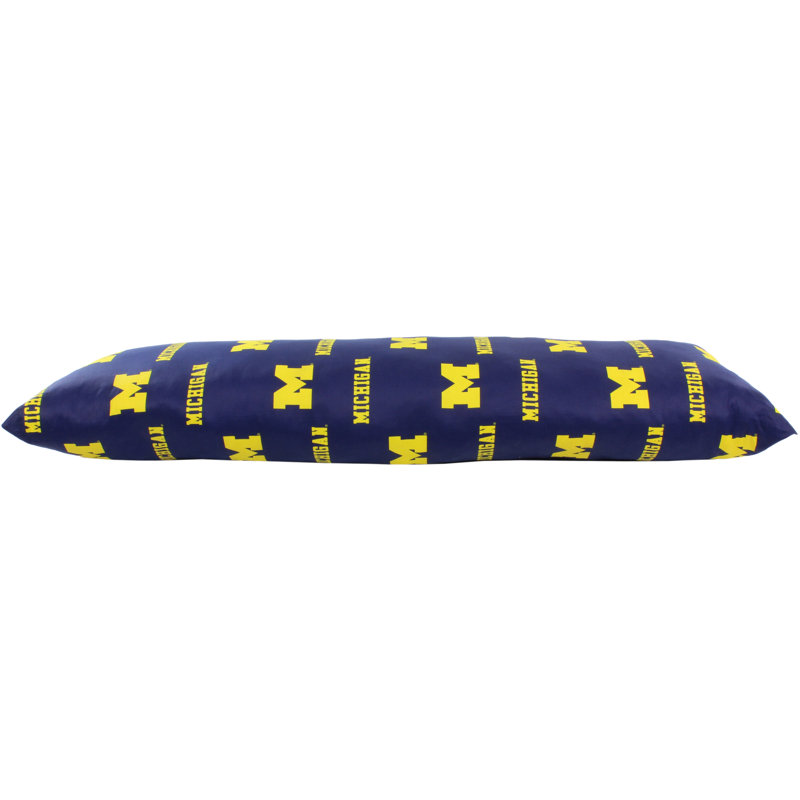 Reversible Throw Pillow, Michigan Wolverines