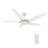 52"  5 - Blade LED Smart Standard Ceiling Fan with Remote Control and Light Kit Included.