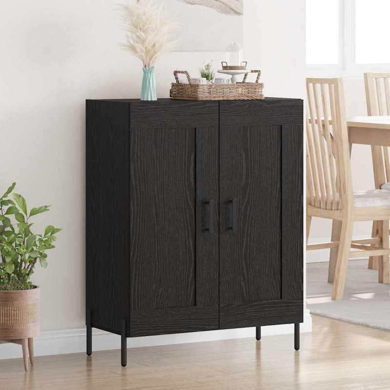 Sideboard Accent Chest, Black Oak