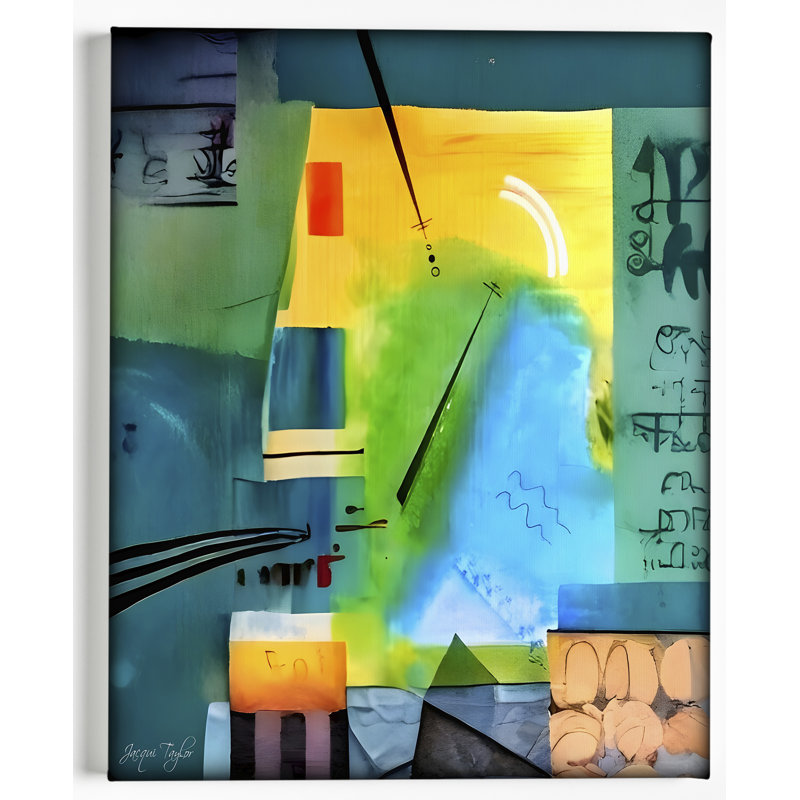 Tempo Rubato Stolen Time  Canvas Print, 48" H x 32" W