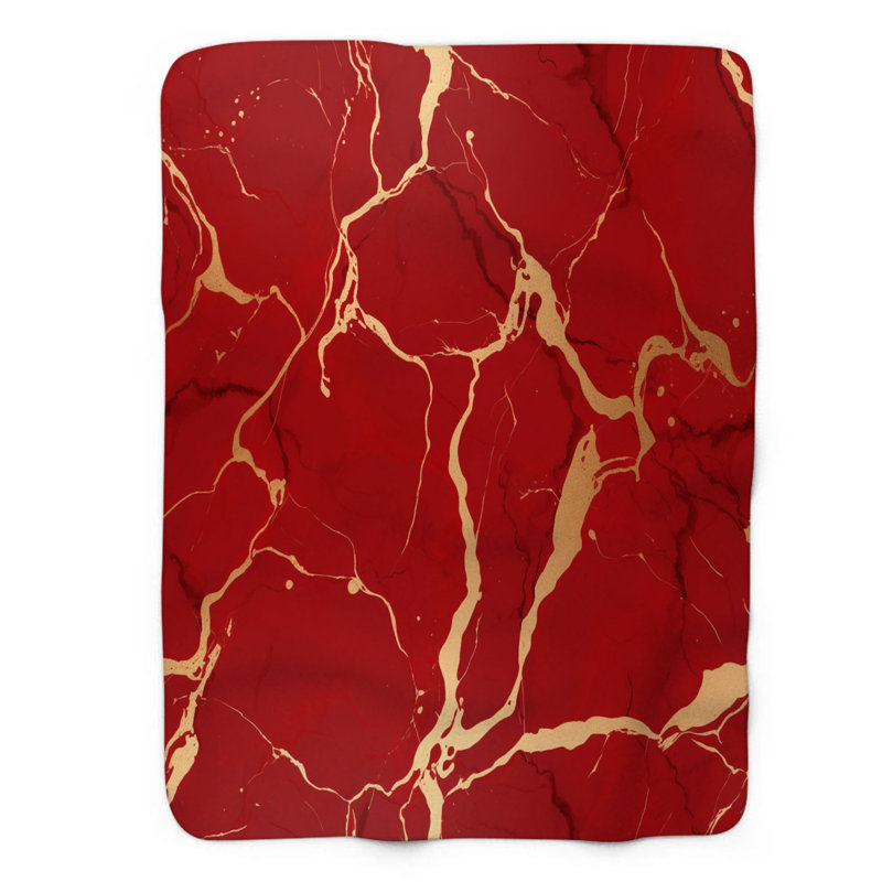 Marble Duo - couverture de qualité supérieure 1 pièce, L 60 po x L 80 po
