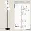 Bonns 150cm Black Tree Floor Lamp