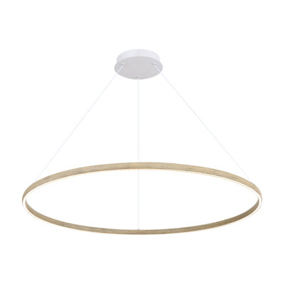 Nurein 71" LED Ring Chandelier