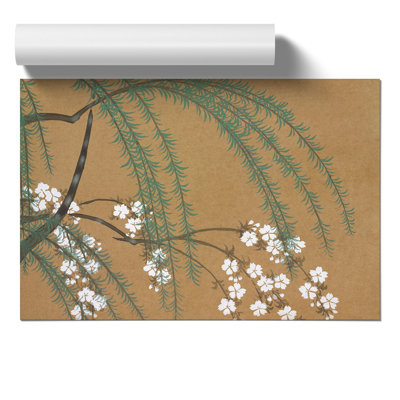 Blossoms by Kamisaka Sekka - No Frame Painting
