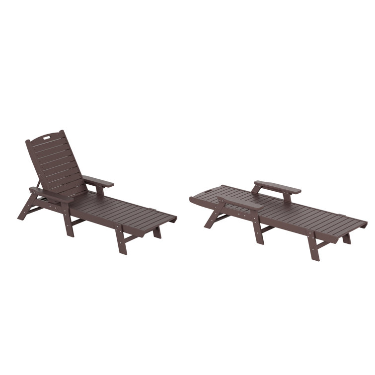 Montezuma Outdoor Chaise Lounge Set
