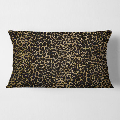 Leopard Fur Safari V - Lumbar Pillow