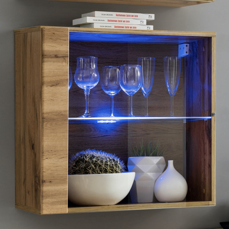 Bibliothèque à cubes H 24 "x l 24" Acoff, Chêne