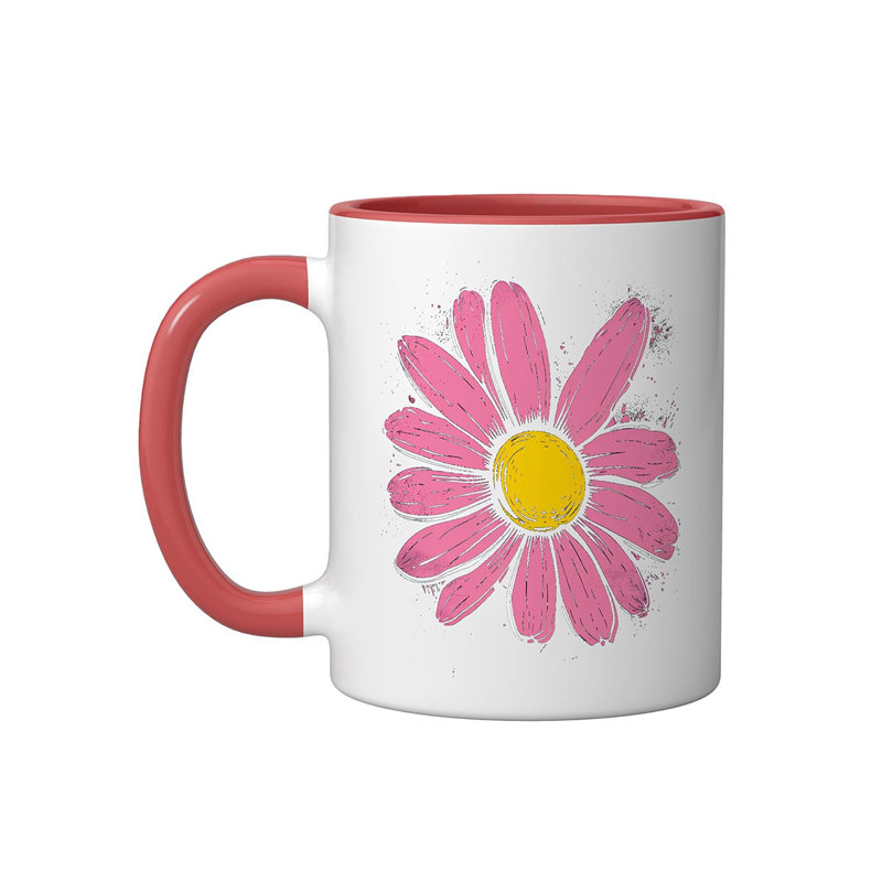 Ceramic Coffee Mug, Red