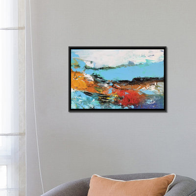 « lakeview », reproduction sur toile
