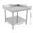 Work Table With Backsplash, Prep Table For Kitchen, Restaurant, Garage, Laundry-102046162