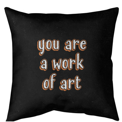 Coussin de sol œuvre d’art