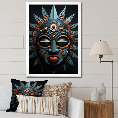 Buok, masque tribal africain Chokwe
