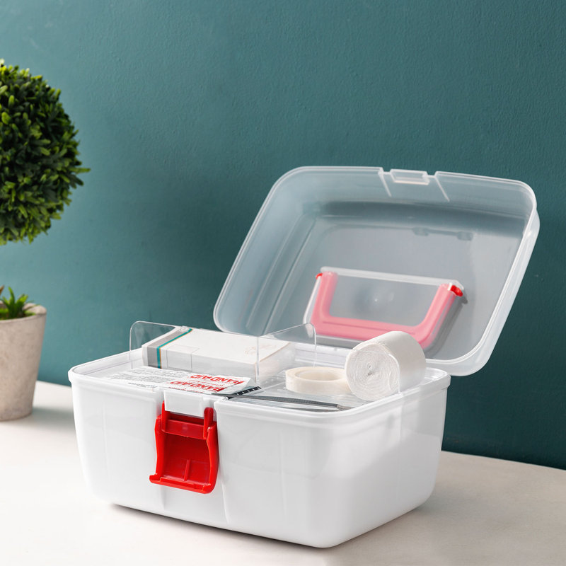 Multipurpose Portable Plastic Craft Case