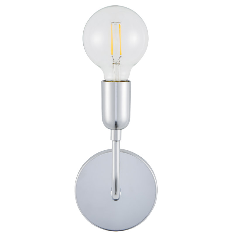 MoretinMarsh Armed Sconce, Polished Chrome