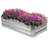 Rondrick Galvanized Steel Outdoor Raised Garden Bed - Silver - 4' W x 2' D x 1' H-299907382-296716295