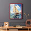 NAUTICAL Series CCCCXXI - Impression encadrée de qualité supérieure - Prêt à être accroché - Aucun clou requis-256000771-256000760