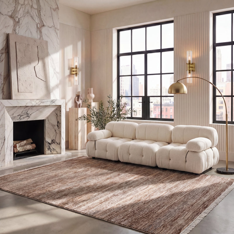 Tapis performance sans motif Crystal 320, Rectangle 8' x 10'