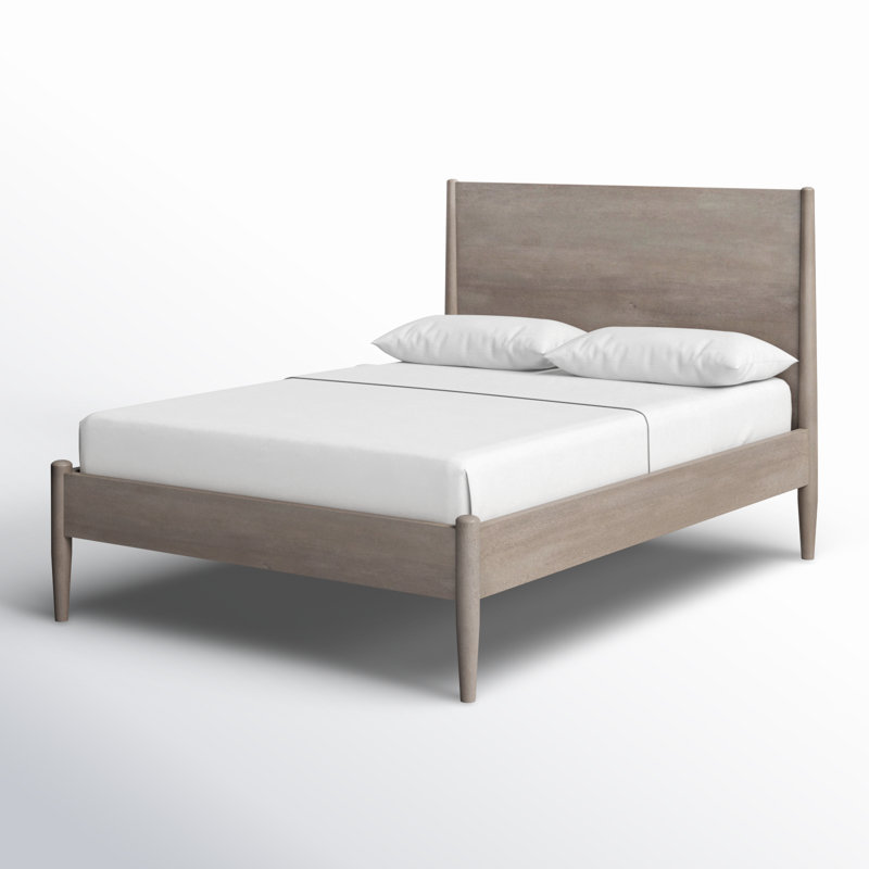 Lit plateforme Elena, Double, Bois flottant