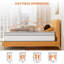 Matelas hybride en mousse à mémoire de forme moyenne 8 po / 10 po / 12 po, dans une boîte, certifié OEKO-TEX®-115200955-115200950