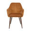 46cm H Upholstered Metal Upholstered Back Armchair-1903123970-1903123975