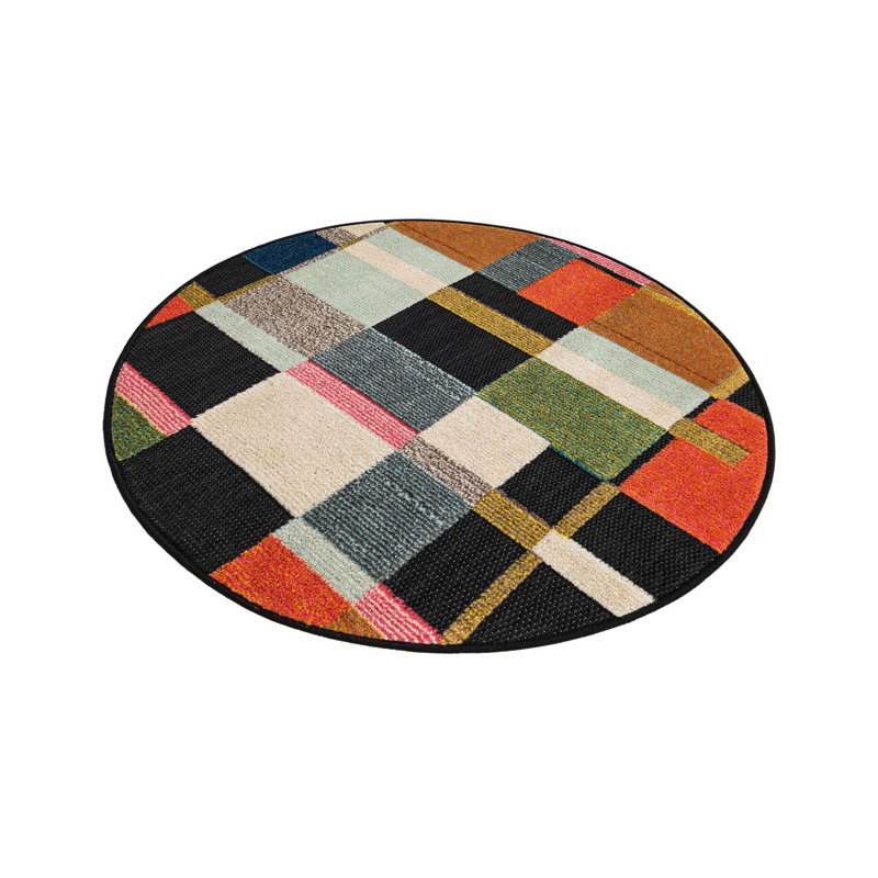 Tapis Bungalow Rose Tamaris Caimin, Rond 3 pi 1 po