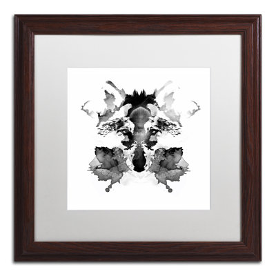 « rorschach » par robert farkas, impression encadrée